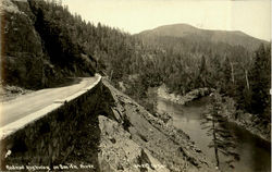 Redwood Highway On Smith River California Postcard Postcard