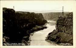 Hansen Bridge Over Snake River Gorge Postcard