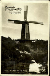 Dutch Wind Mill San Francisco, CA Postcard Postcard