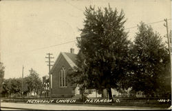 Methodist Church Metamora, OH Postcard Postcard