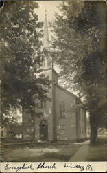 Evangelical Church Postcard