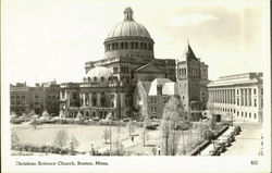 Christian Science Church Postcard