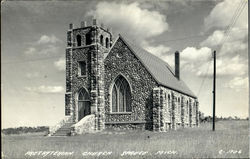 Presbyterian Church Spruce, MI Postcard Postcard