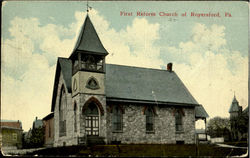 First Reform Church Postcard