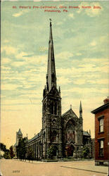 St. Peter's Pro-Cathedral, Ohio Street Pittsburgh, PA Postcard Postcard