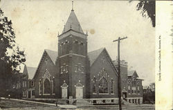 Trinity Lutheran Church Juniata, PA Postcard Postcard