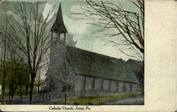 Catholic Church Postcard