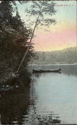 Oquaga Lake New York Postcard Postcard