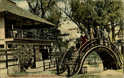 Japanese Garden, Ontario Beach Park Postcard