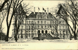 Capitol At Albany New York Postcard Postcard