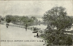 Dyke Road Burden Lake Postcard