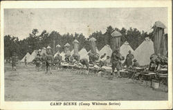 Camp Whitman Beekman, NY Postcard Postcard