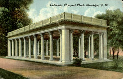 Colonade, Prospect Park Brooklyn, NY Postcard Postcard