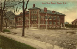 James Street School Auburn, NY Postcard Postcard