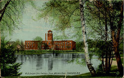 W. B. Durgin Co's Factory, White's Park Postcard