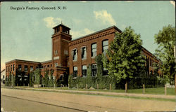 Durgin's Factory Concord, NH Postcard Postcard