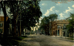 South Main Street, Huntwood Terrace Postcard