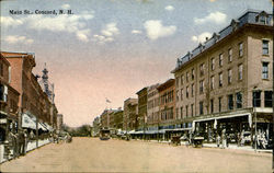 Main Street Concord, NH Postcard Postcard