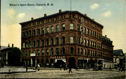 White's Opera House Postcard