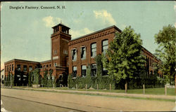 Durgin's Factory Concord, NH Postcard Postcard