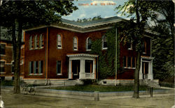 City Library Concord, NH Postcard Postcard