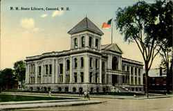 N. H. State Library Postcard