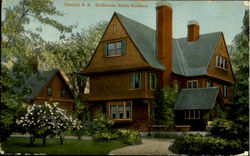 Ex-Governor Rollins Residence Postcard