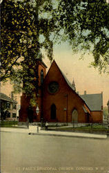 St. Paul's Episcopal Church Concord, NH Postcard Postcard