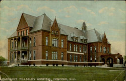 Margaret Pillsbury Hospital Concord, NH Postcard Postcard