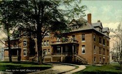 Home For The Aged Concord, NH Postcard Postcard