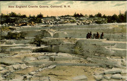 New England Granite Quarry Concord, NH Postcard Postcard