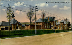 N. H. State Prison Concord, NH Postcard Postcard