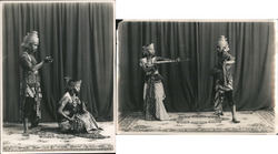 Set of 2: Javanese Dancers Original Photographs Original Photograph