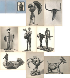 Set of 8: Picasso Sculpture Collection 