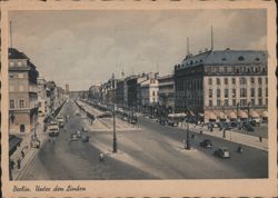 Berlin. Unter den Linden Postcard