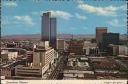 Downtown Phoenix, Arizona Postcard