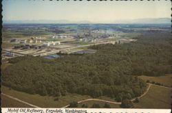 Mobil Oil Refinery, Ferndale, WA Postcard