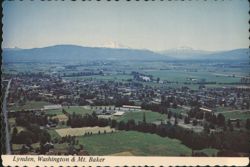 Lynden, Washington & Mt. Baker Postcard