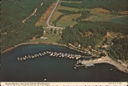 Roche Harbor, San Juan Island, Washington Postcard