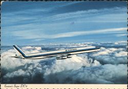 Eastern's Super DC-8 "El Poderoso" Jet Postcard