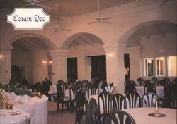 Eoram Deo Banquet Hall Interior Postcard