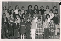 Third Grade Class Photo, Teacher Mrs. Lycan Original Photograph