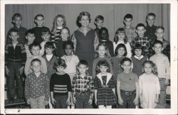 School Class Photo, Madison WI Original Photograph