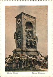 Taksim Monument, Istanbul Postcard