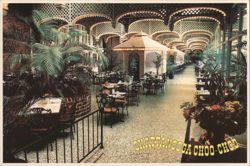 Palm Terrace Restaurant, Chattanooga Choo-Choo Postcard