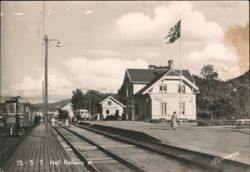 Hell Railway Station, Norway Postcard