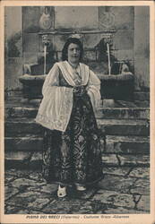 Piana dei Greci (Palermo) - Costume Greco-Albanese Postcard