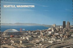 Seattle, Washington Panoramic View Postcard