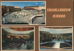 Temppeliaukio Kirkko (Rock Church), Helsinki Postcard