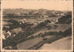 Panorama of Pensionnat des Soeurs de Sainte-Marie, Jambes-Namur Postcard